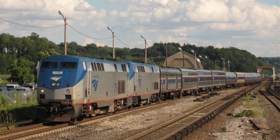 To New York on the Lake Shore Limited