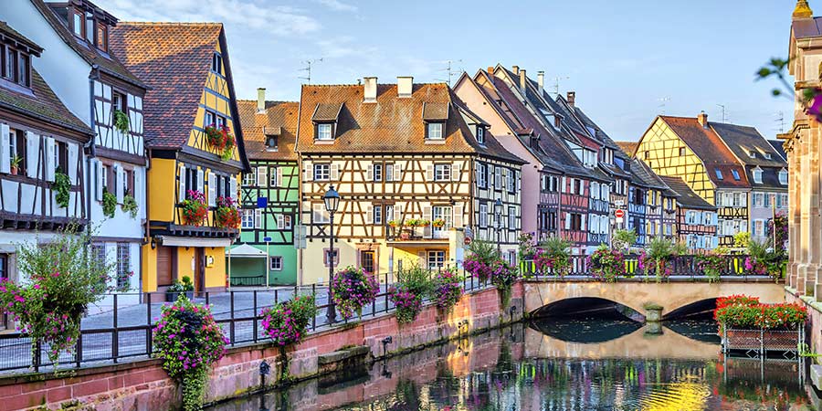 Soaking up Colmar