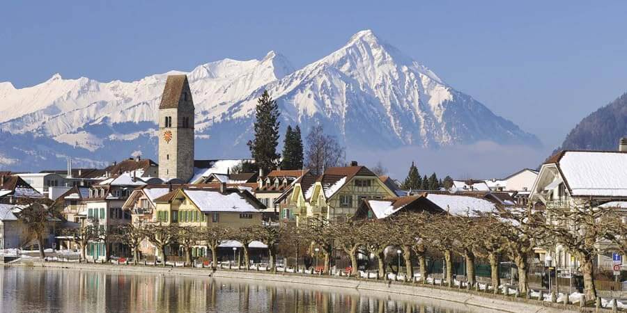 Exploring the popular resort town of Interlaken
