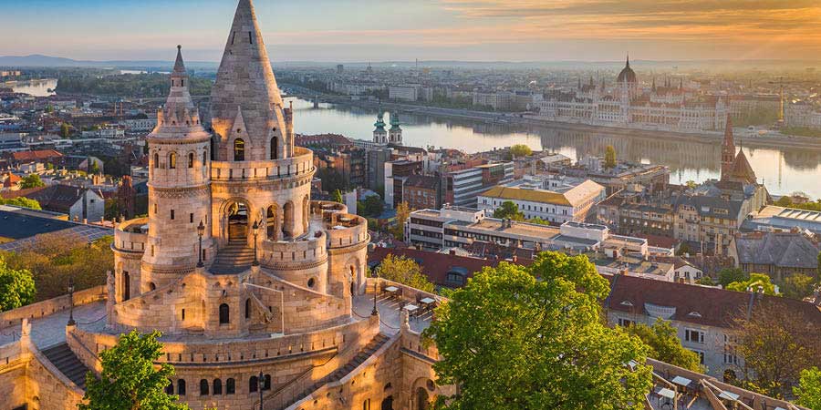 Arriving in Budapest